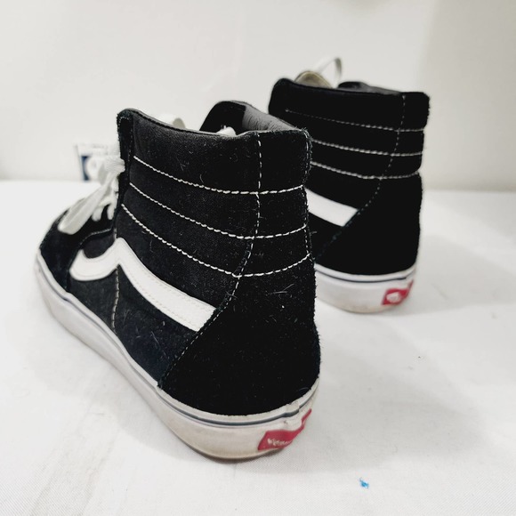 VANS Old Skool SK8 Hi High Top Sneakers 500714 Black White Men's Size 12 Shoes - Picture 12 of 12